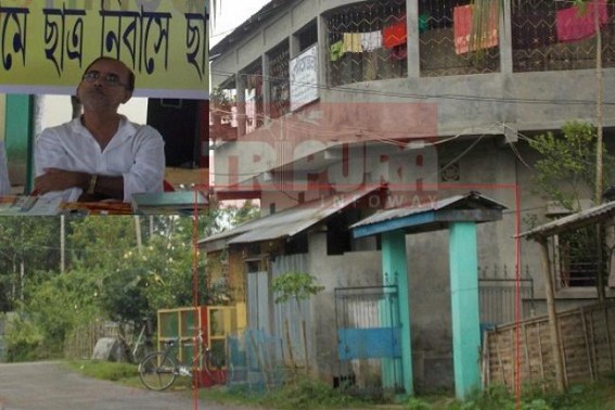 Chairperson busy in evicting businessmen encroaching government property at Kamalpur: His own house encroached parts of road! Chairperson busy in evicting businessmen encroaching government property at Kamalpur: His own house encroached parts of road!